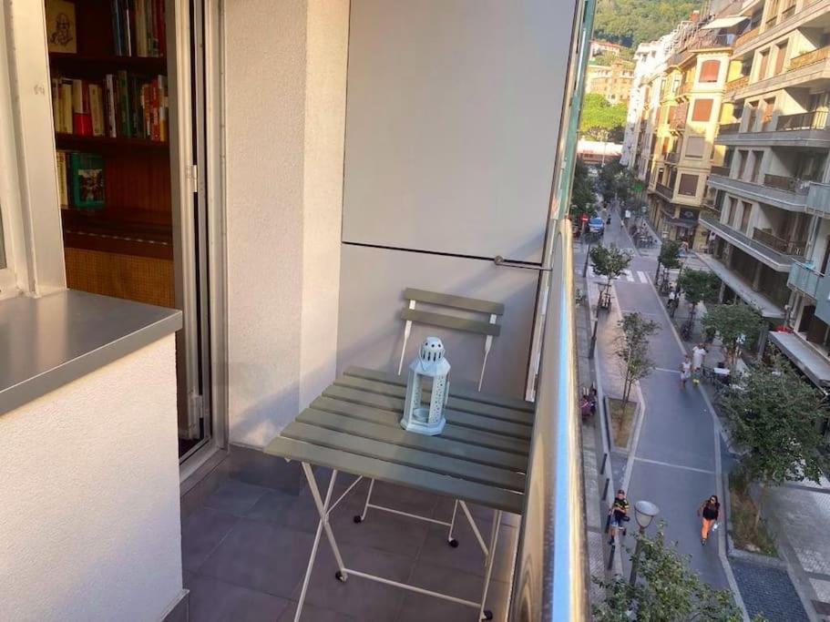 Terraza Playa Y Calle Peatonal Ess03377 San Sebastián Dış mekan fotoğraf